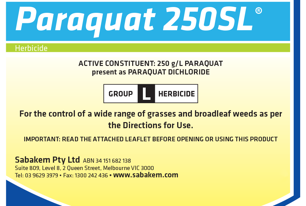 Paraquat 250SL