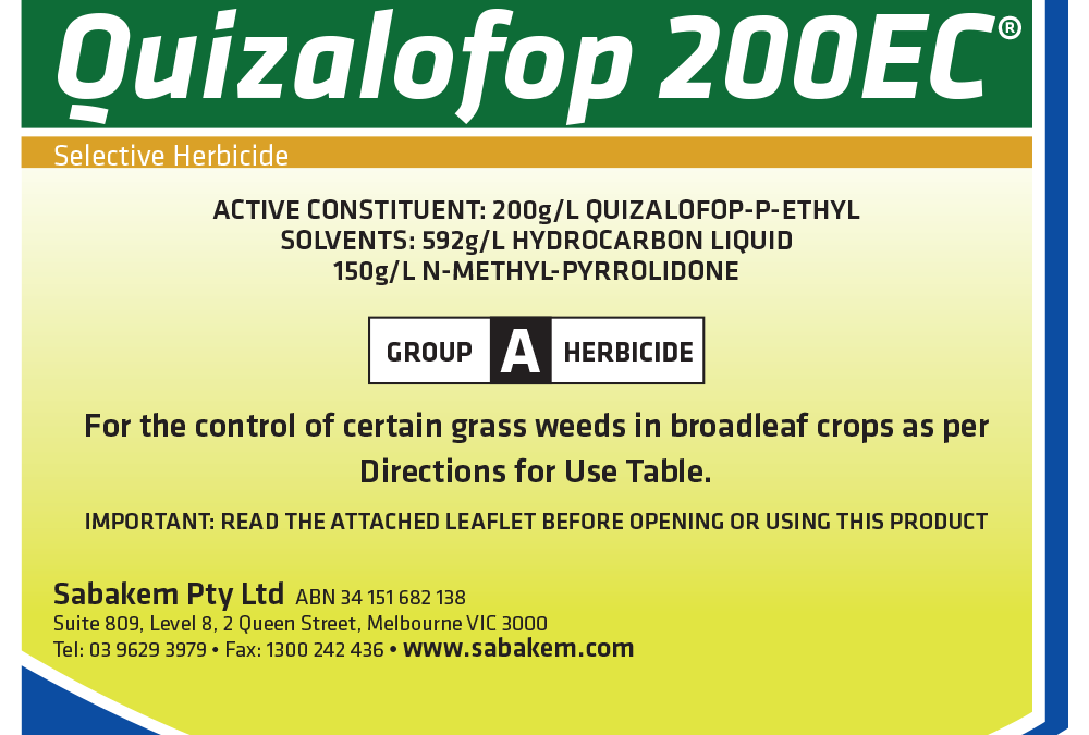 Quizalofop 200EC